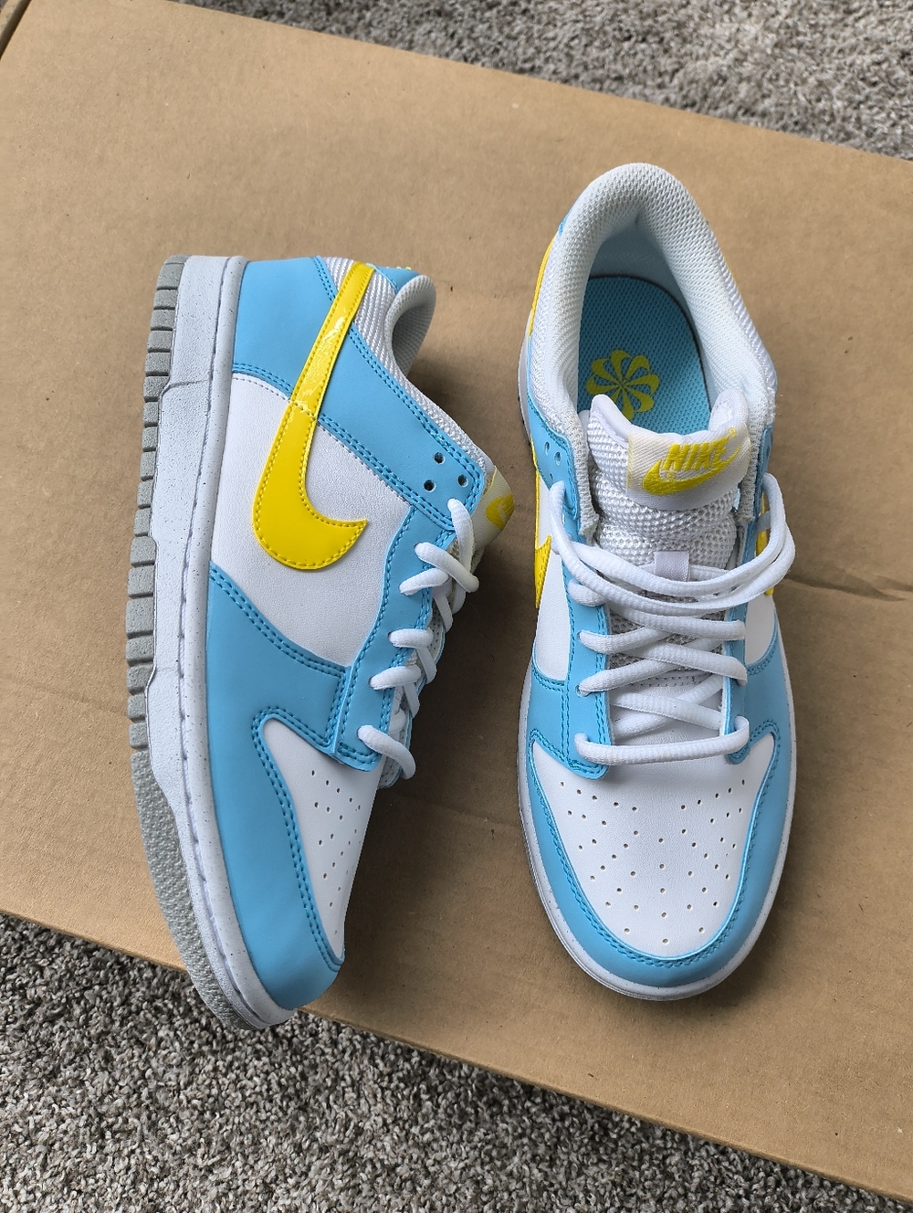 Nike Dunk Low Next Nature 'Homer Simpson" Size 7Y - 8.5W